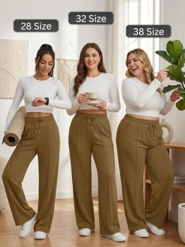 Image of Leriya Fashion Trousers for Woman | Womens High Rise High Waist Flared Korean Style |Joggers for Woman's| Track Pants for Women's Elegant for College & Events (Available in Plus Size)