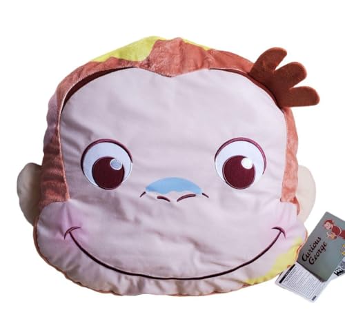 おさるのジョージ プレミアムペイントフェイスクッション