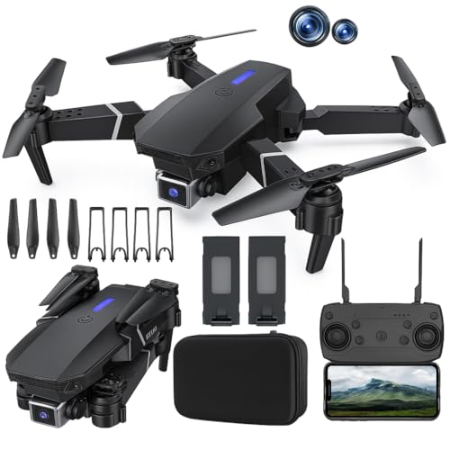 Image of joybox BrUsHlEsS-fOlDaBlE-DrOnE-WiTh-hQ-WiFi-cAmErA-ReMoTe-cOnTrOl-fOr-kIdS-QuAdCoPtEr-wItH-GeStUrE-SeLfIe-fLiPs-bOuNcE-MoDe-aPp-oNe-kEy tAkE-OfF