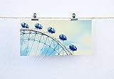  Riesenrad XXL Postkarte Kirmes Retro Shabby Chic