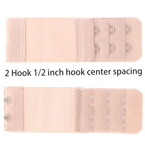 SAMGU Women's Bra Extenders 2 Hook / 3 Hook Comfortable Stretchy Bra Extension Strap2