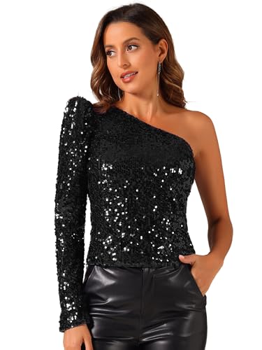 Haut à paillettes confortable XL pour sublimer vos courbes sans inconfort en fête