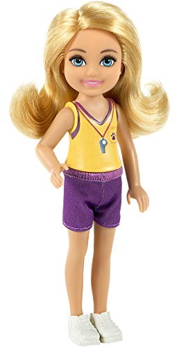 Barbie GTN62 - Chelsea-Karrierepuppe blonde Chelsea-Puppe und Hundetrainerin-Spielset, Spielzeug ab 3 Jahren – Bild 5