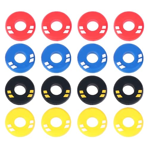 HZ Yihai Autumn 16 PCS Rubber Tire Shape Vibration Dampener，Tennis
