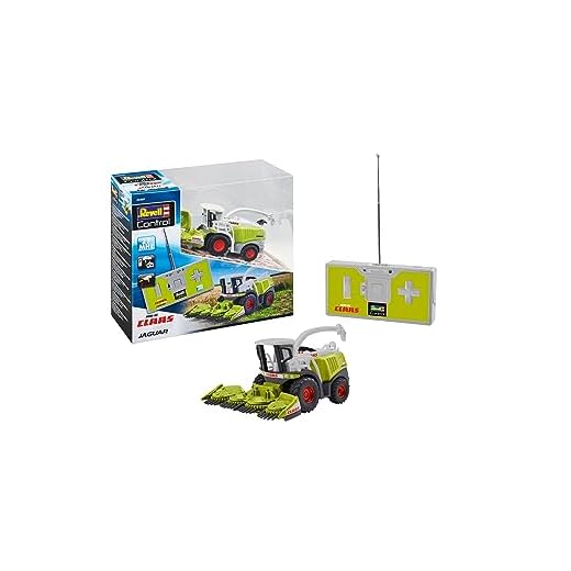 John Deere Bau-Dir-Deinen-Johnny-Traktor, Kinder Traktor zum Selbstbauen, Hochwertiger Traktor für Kinder ab 18 Monaten, Spielen und Sammeln, Spielzeugtraktor, Geschenke für Kleinkinder 4 Revell Control 23489 Mini RC Traktor Claas Jaguar 960 Feldhäcksler, 27 MHz Fernsteuerung mit Ladefunktion ferngesteuertes Auto, grün