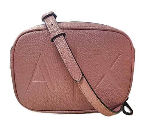 Armani Exchange 942047-PH072 Pebbled Leather With Gunmetal Hardware Women's Shoulder Bag