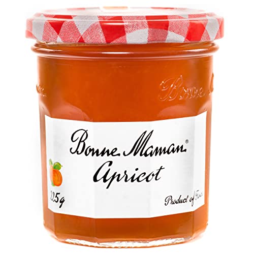 Image of Bonne Maman Apricot Preserve, Marmalade Fruit Jam, 7.9 oz / 225 g