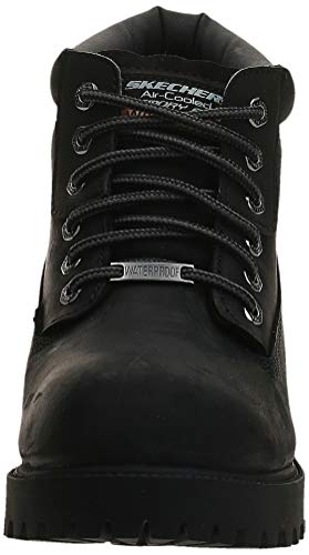Skechers Sergeants verdict, Stivali Uomo, Black 1