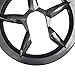SM SunniMix Bike Chain Guard Bicycle Sprocket Protective Cover 5 Holes Easy to Install Bike Chain Wheel Protector for BMX Mountain Bikes, Five Stars