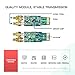 2 Pack 1.25G SFP SX Module, 1000BASE-SX, SFP to LC Multimode Fiber SFP Transceiver, for Cisco GLC-SX-MMD/SFP-GE-S, Meraki MA-SFP-1GB-SX, Fortinet, Ubiquiti UniFi UF-MM-1G/UACC-OM-MM-1G-D and More