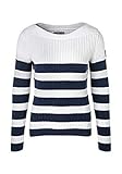  ARQUEONAUTAS Pullover Sommerpullover Damen Weiß Blau Gr. XXL
