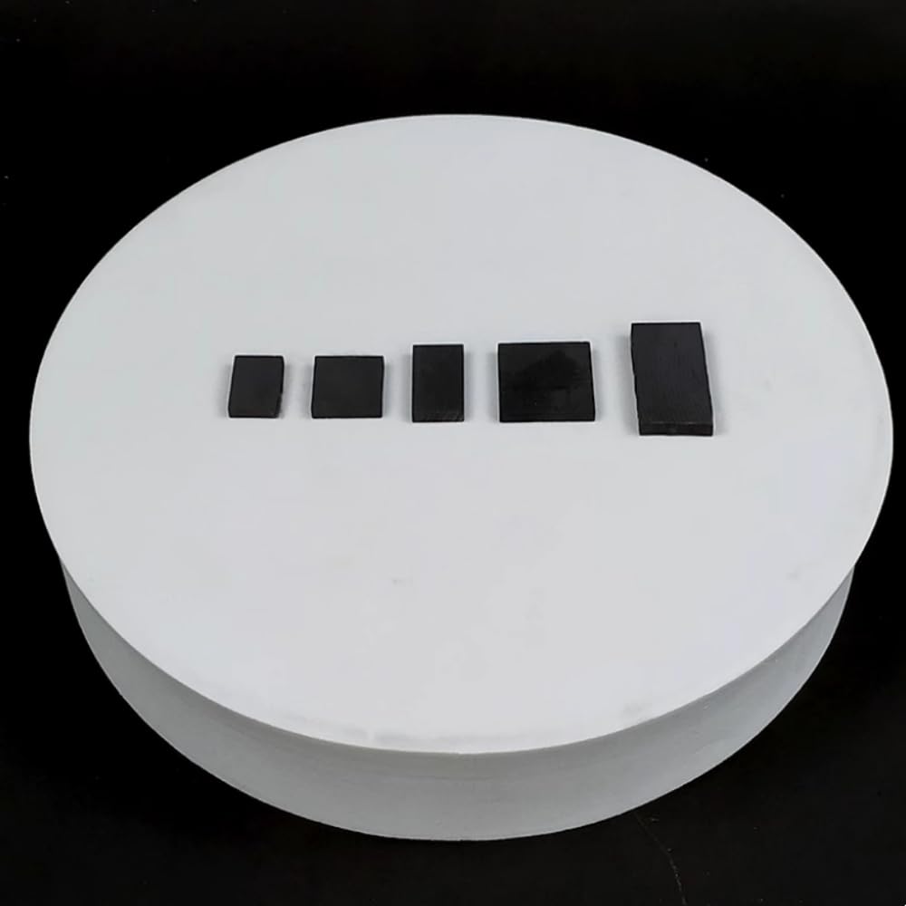 1 x szklany arkusz węglowy do testów elektrochemicznych – odporna na erozję płytka elektrody do systemu trzech elektrod (2 x 5 x 10 mm)
