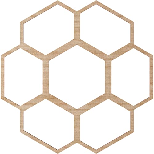 Image of Ekena Millwork 26 inchOD x 11 1 /8 inchID x 1 /4 inchT Florin Wood Fretwork Pierced Ceiling Medallion, Alder