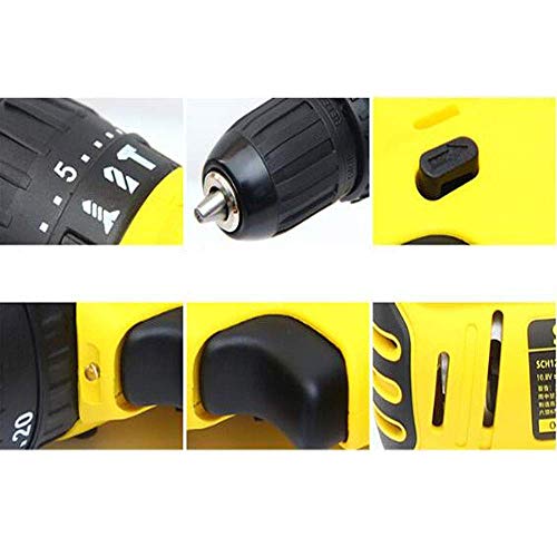 WEI-LUONG Tools Akku-Bohrmaschine, 10.8V wiederaufladbare Lithium-Bohrmaschine Schraubendreher, Haushalt Schraubendreher… – Bild 3