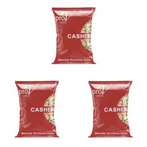 Image of ProV Select Cashews | Premium Whole Cashew Nuts | Protein Rich, Magnesium & Zinc Dense | No Mixing Guarantee | 500 g (Pack of 3)