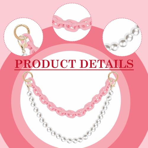 Image of Tote Bag Accessories for YETI Camino 20 /35 /50 Bogg Bags Pearl Bow Pink