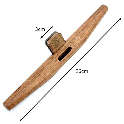 Mini pialla in Legno per Falegname modellismo 26 cm tavola in Legno Chiaro affilato pialla Strumento Manuale (specifica Lama : Altro, Lunghezza Corpo : 260mm)