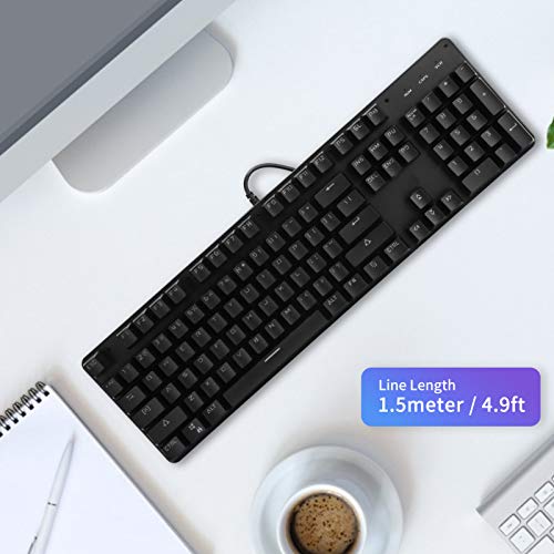 Teclado Gamer Mecánico Yechiryw9cu26i41a-12 Con Cable miniatura 2
