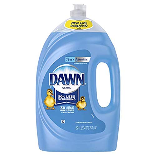 Pack of 2 - Dawn Ultra Dishwashing Liquid Dish Soap Original Smell 75 oz