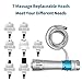 Professional Shockwave ED Therapy Machine for Erectile Dysfunction Portable Body Muscle Massager, Deep Tissue Pain Relief Shock Wave Machine with 7 Massage Heads