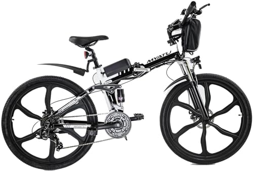 Fine Life Pro Bicicleta Eléctrica Plegable De 26 Pulgadas, 36 V, 10,4 Ah, Batería De Iones De Litio Para Hombre Y Mujer, Motor De 250 W, Cambio Shimano De 21 Marchas, Frenos De Disco Dobles Fine Life Pro Bicicleta Eléctrica Plegable De 26 Pulgadas, 36 V, 10,4 Ah, Batería De Iones De Litio Para Hombre Y Mujer, Motor De 250 W, Cambio Shimano De 21 Marchas, Frenos De Disco Dobles