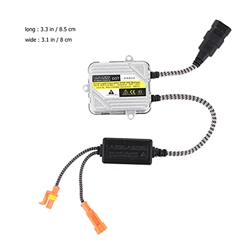 BESPORTBLE 2Pcs DC 12V HID Xenon Lastro 55W Bloco Eletrônico de Ignição para Motocicleta