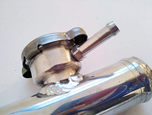 Compatible with 1.25" OD in Line Radiator Tuck Hose Remote CNC Billet Fill Filler Neck/Cap 32mm