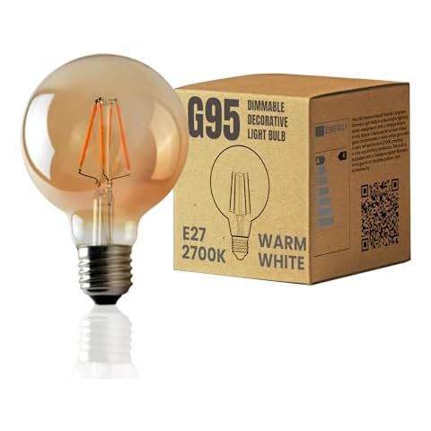 LEDSone 4W E27 Vintage Dimmable Light Bulb Cover