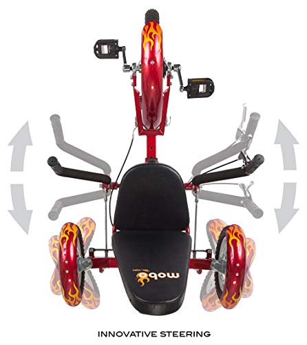 Mobo Triton (Red), 26.5 X 25 X 41 Inches (51” Extended) #TOP2