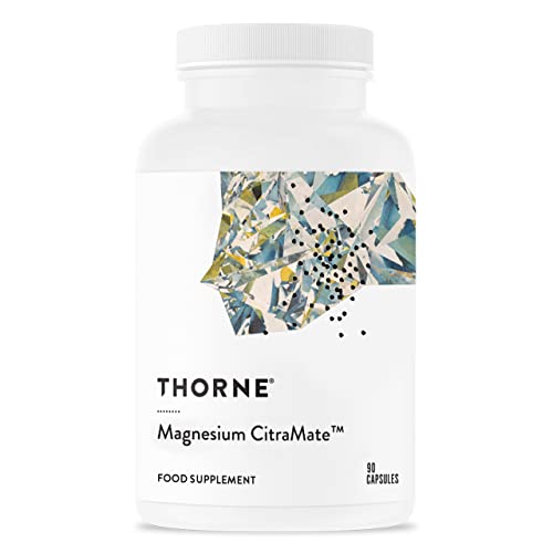 Thorne Magnesium CitraMate - Magnesium Supplement with Citrate-Ma...
