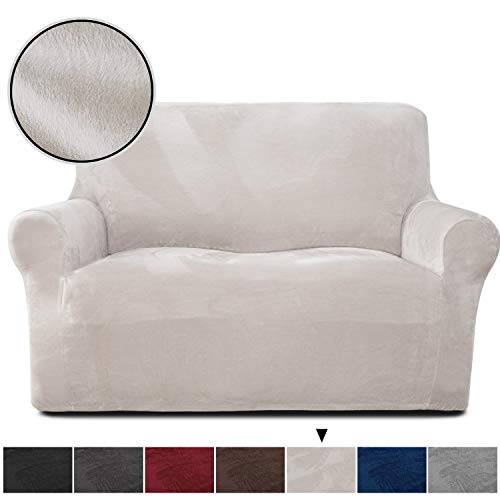 Rose Home Fashion RHF Velvet Loveseat Slipcover Slipcovers for Couches and Loveseats, Loveseat
