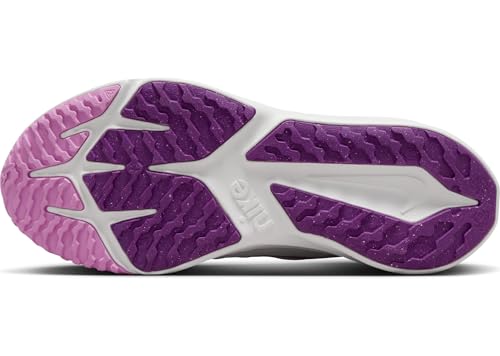 Nike Star Runner 4 Big Kids' Road Running Shoes (DX7615-103, Summit White/Viotech/Summit White) Size 63