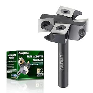 Balugaea SQMGXD8381 Planfräser 8mm Schaft