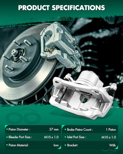 Image of SCITOO Front Driver Disc Brake Caliper 19B2916A For Honda For CR-V 2012-2016,With Bracket 1PC