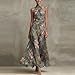 Strandkleid Damen luftig, Festival Outfit Damen, midikleid Damen festlich, Kleider Midi Lang A Linie Sommerkleid Leicht Kurzarm Strandkleid Sommer Kleid Hochzeitsgast Elegant 001 Grün, S