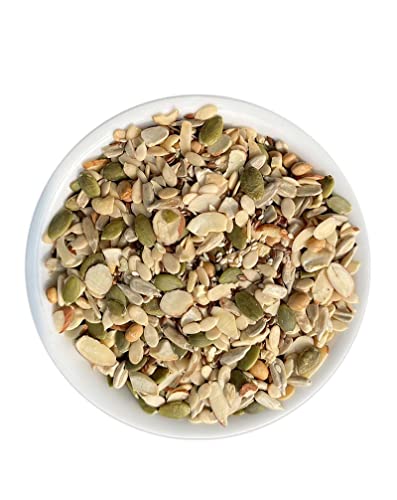 Image of True Elements 8 in 1 Mix Seeds 125g - Seeds for Eating | Diet Snacks | Seed Mix for Eating | Roasted Seed - Watermelon, Pumpkin, Sunflower, Flax, Sesame and Almonds, Cashews, Soynuts