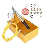 Hydraulic Pressure Test Pump, 2.5Mpa 25KG Manual Hydraulic Water Pressure Test Pump, Pipeline Tester Tool for a Variety of Pressure Vessels, Pipes, Valves and Other Pressure Test, 13ml / Time