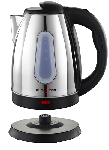 Hervidor eléctrico EUROSTAR 1.8L acero inoxidable miniatura 3