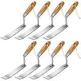 Mellbree Baseball Dig Out Tool, 8Pack Stainless Steel Baseball Coach Gifts Softball Base Anchor Clean Digout Tool for Baseball Training