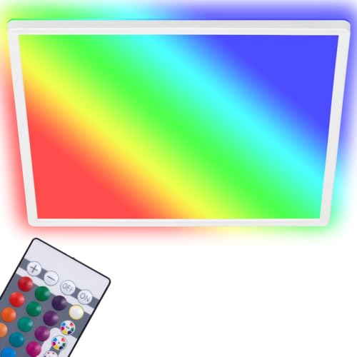 Plafonnier réglable avec télécommande et rétro-éclairage RGB LED - 2
