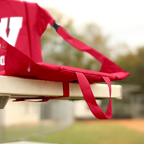 Image of Logo Brands Officially Licensed NCAA Unisex Stadium Seat, One Size, Team Color