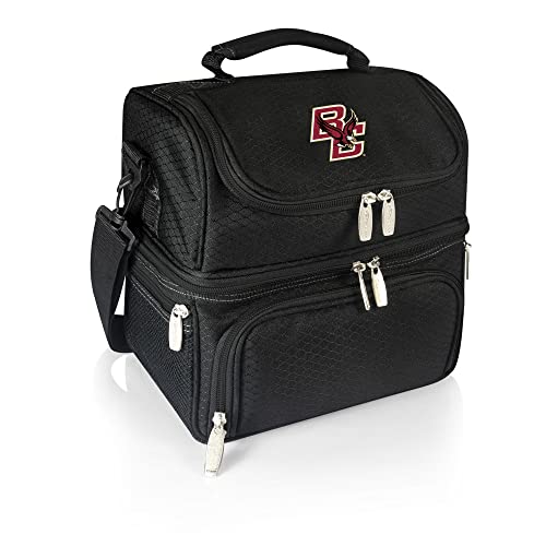 PICNIC TIME NCAA Boston College Eagles Pranzo Lunch Bag - Insulated Lunch Box with Picnic Set - Lunch Cooler Bag