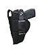 Nylon Belt or Clip on Gun Holster Fits HI-Point C-9, CF-380: 9MM