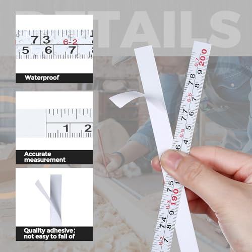 Cinta métrica adhesiva 78 in 6 pcs miniatura 3