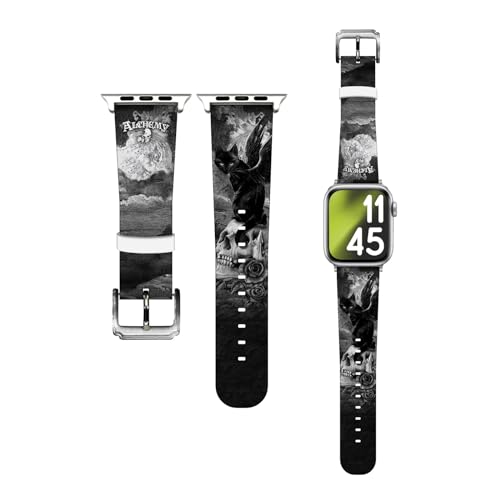 Bracelet de montre gothique en cuir Alchemy Gothic pour affirmer votre style au quotidien