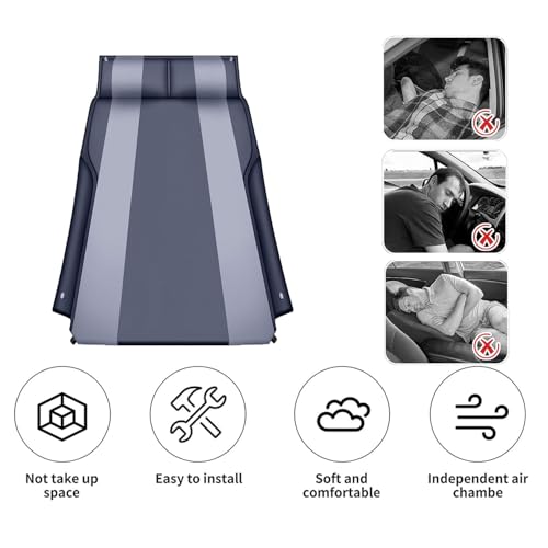 SUV Luftmatratze Auto Bett Camping Kissen Verbesserte Verdickte und Universal Matratze für Reisen Verwendung in Ihrem Auto RV Mini-Van MPV Kofferraum