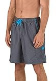 Speedo Men's Swim Trunk Knee Length Marina Volley Grey/Blue