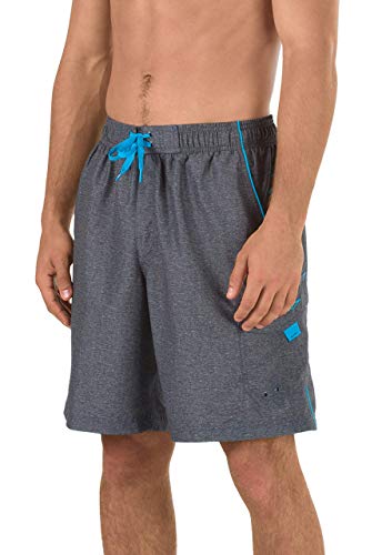 Speedo Men's Swim Trunk Knee Length Marina Volley Grey/Blue