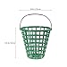BESPORTBLE Basket Bucket Hollow Basket Basket - up Basket Container Carry Basket Bucket Accessories 1Pc (Green, Can Pack 75Pcs)