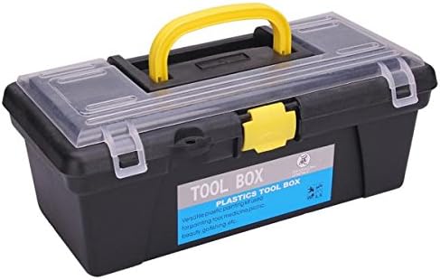 12 Inch Multifunctional Tool Box Portable Plastic Storage Toolbox